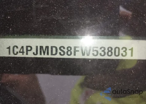 2015 Jeep Cherokee Limited from USA, damaged, VIN 1C4PJMDS8FW538031